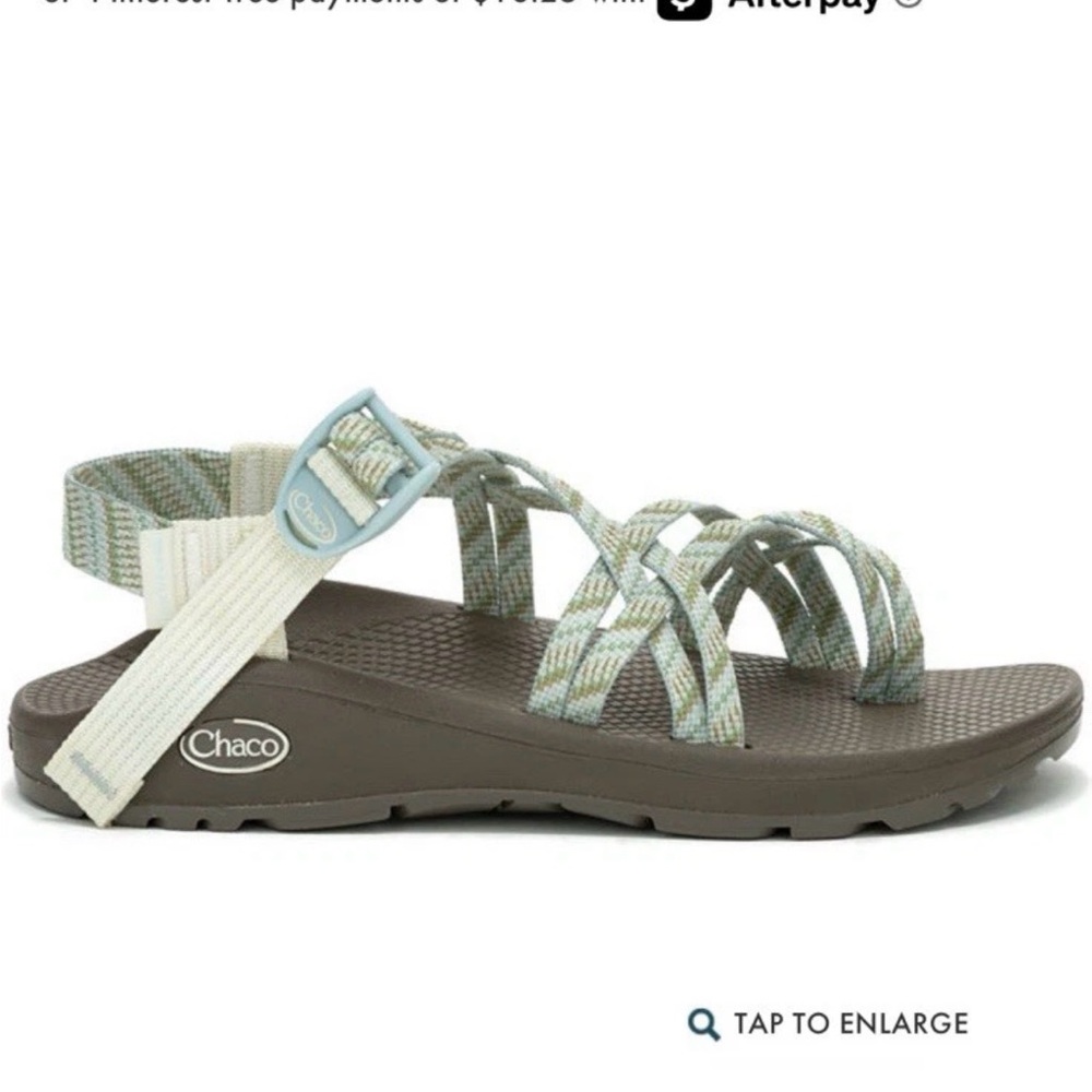 Women’s ZX / 2 Cloud Dual Adjustable Strap Chaco Light Blue and Cream Sandals